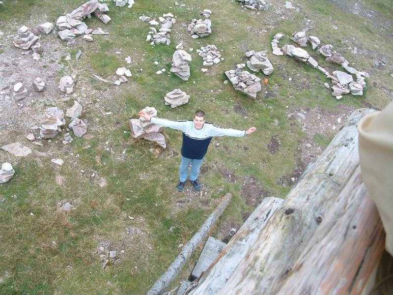 Vočumnutí chaty na Silvouše