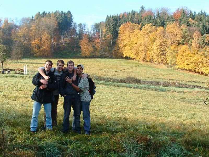 Tady jsme kousek od zeleznyho brodu na cerveny turisticky.