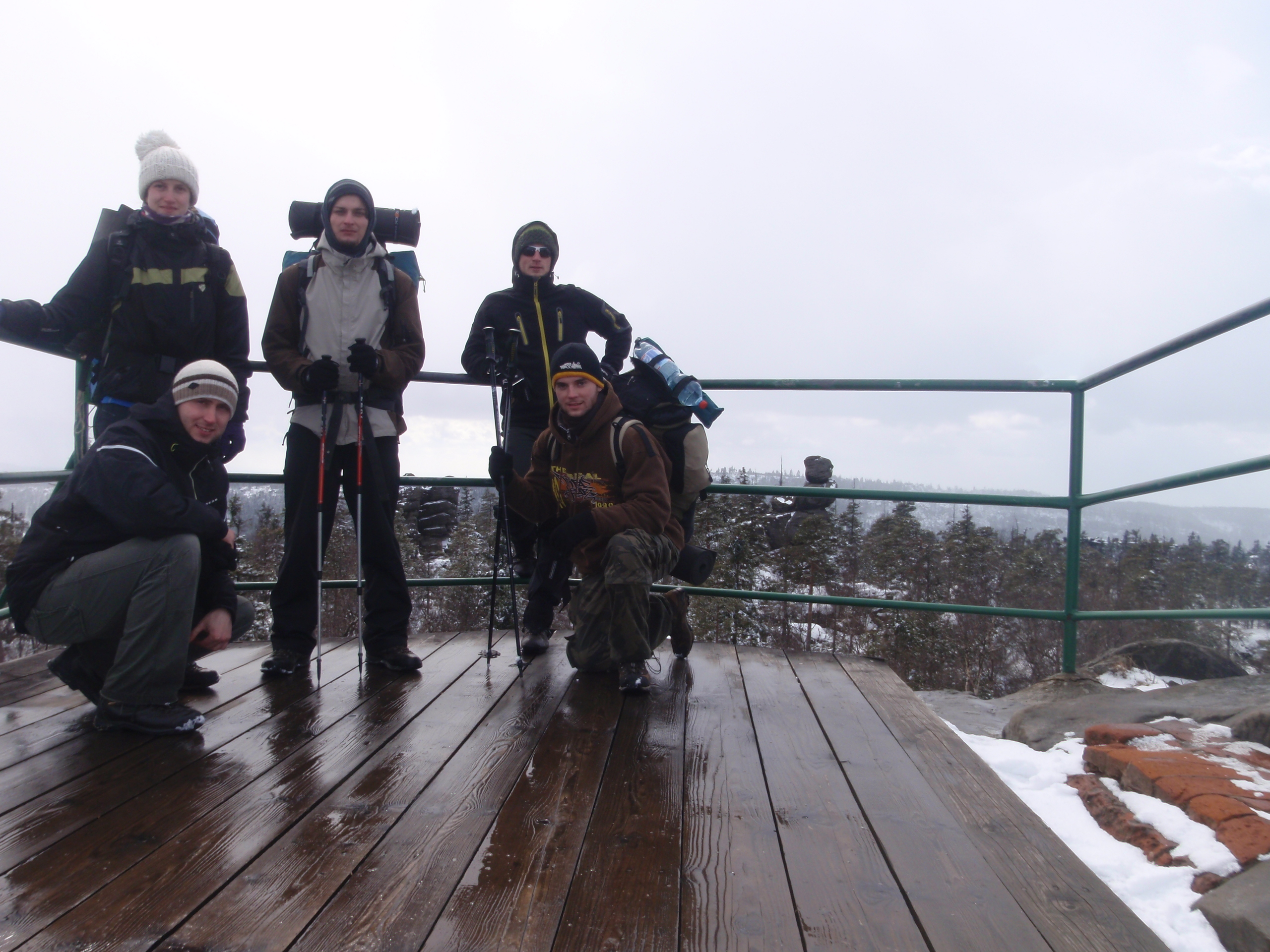 I vrchol nejvyšší jsme zdolali - Szczeliniec Wielki (919 m.n.m.).
