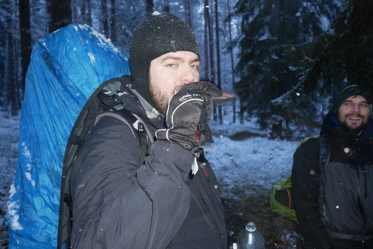 Přípitek na nalezení zubrů