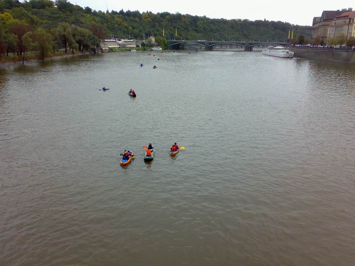 Vltava v Praze