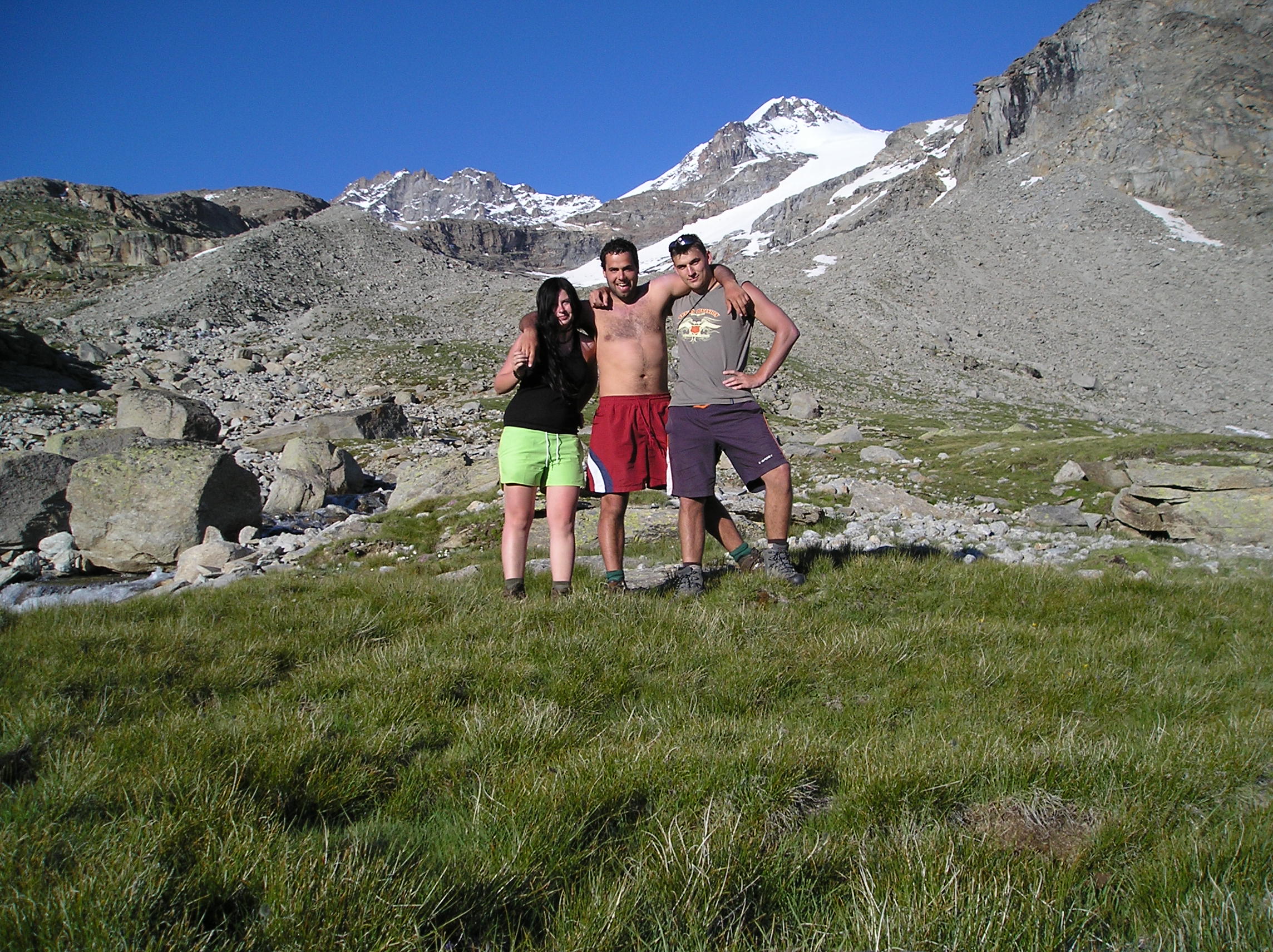 za náma už pravděpodobně Gran Paradiso...