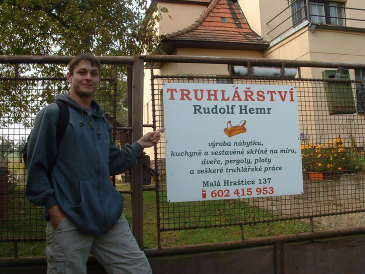Rudolf hemr a jeho truhlářství...to nešlo nevyfotit...zvlášt když sem tam zas udělal ostudu:D:D