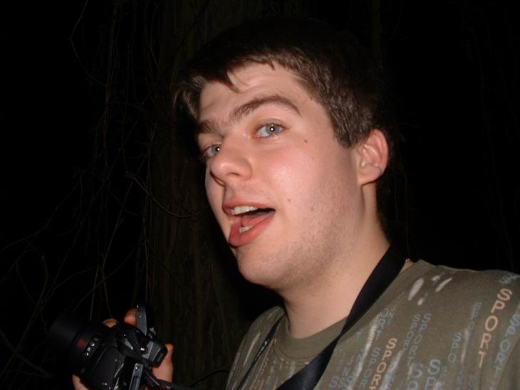 fotokoutek na zahradě