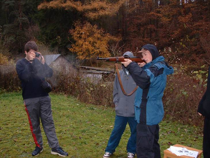 foto letící kulky