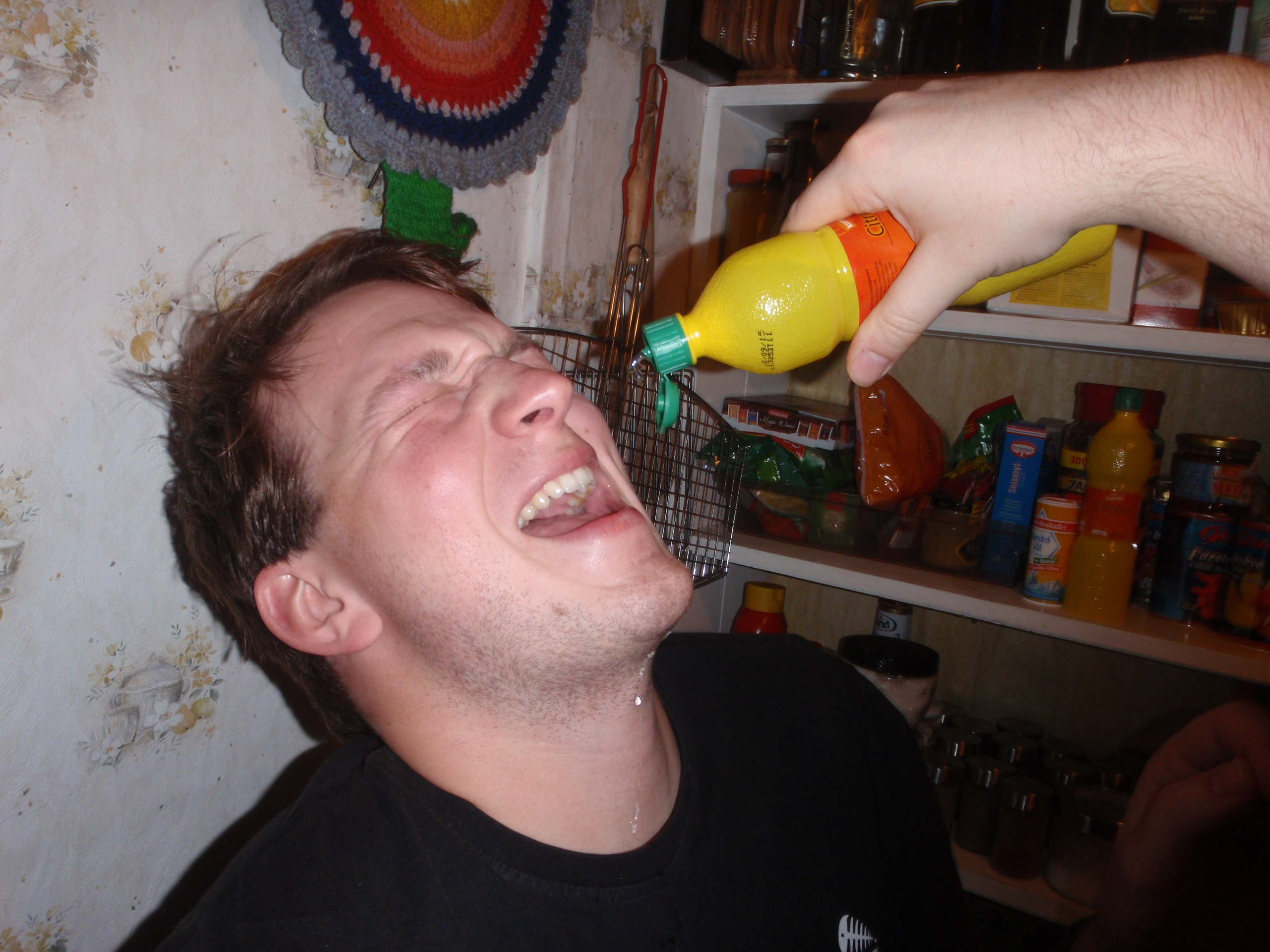 Kuba pije citron