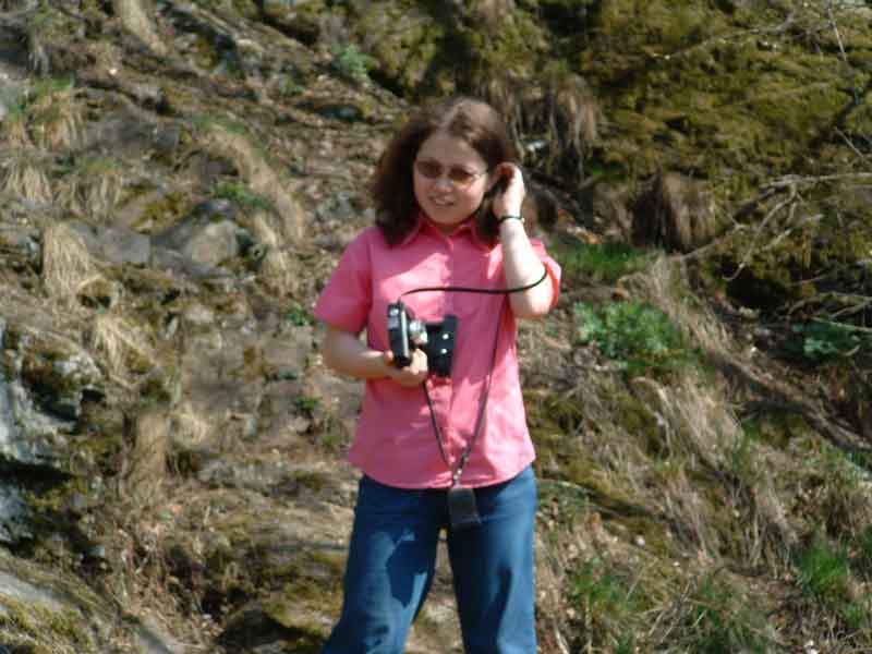 Mladá fotografka