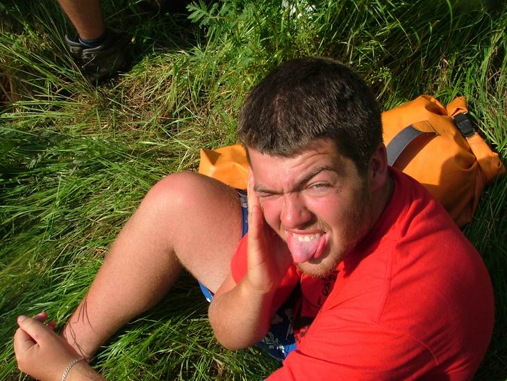 A takhle sem dopadl po opětovném shledání s hlavní skupinou
