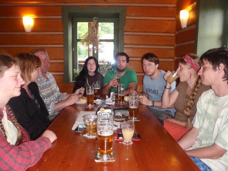 V bedřichově jsme se ještě občerstvili