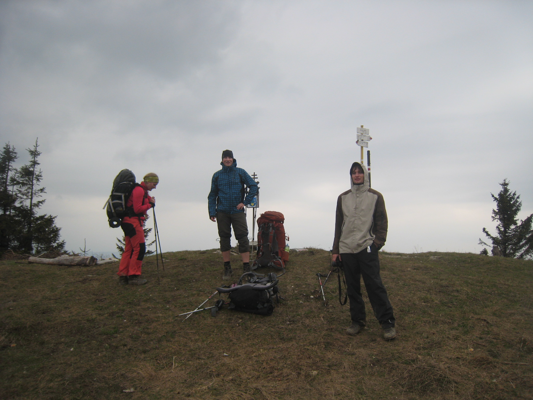 Hnilická Kýčera 1218 m.n.m. dobyta.
