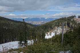 Pohled na Západní Tatry.