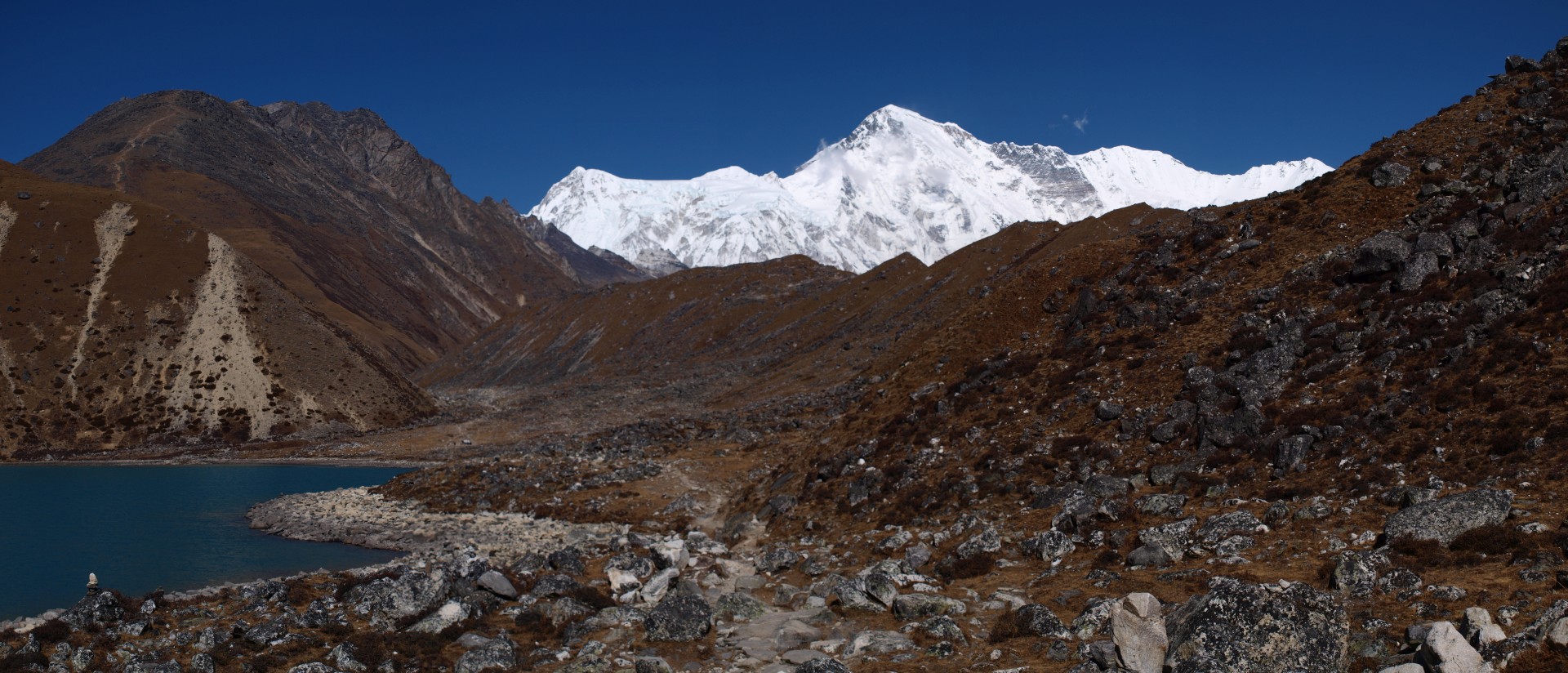Jezero Taboche Tso a Cho Oyu...