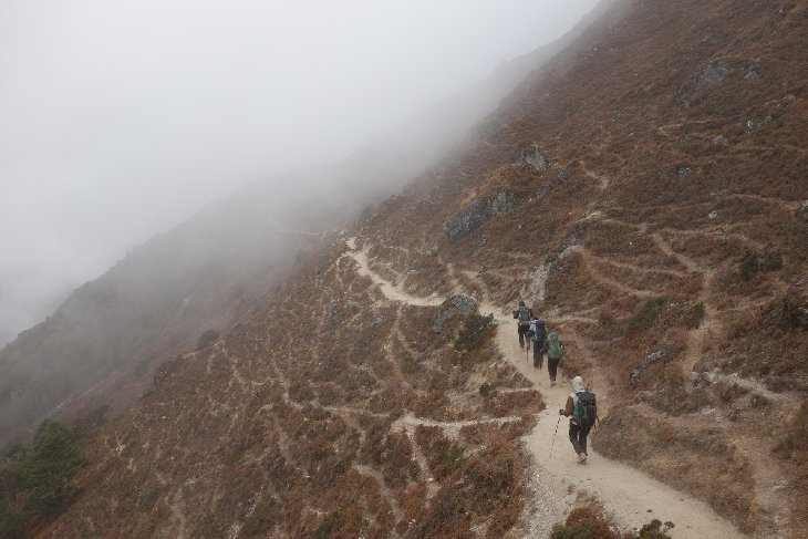 13.11. A my pokračujem do Namche