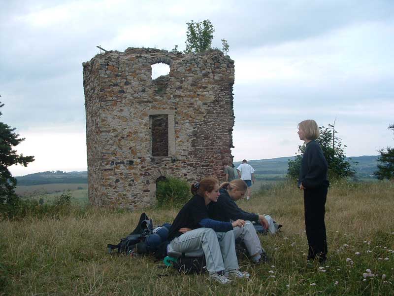 A to už jsme na zřícenině hradu Hartenštejn.