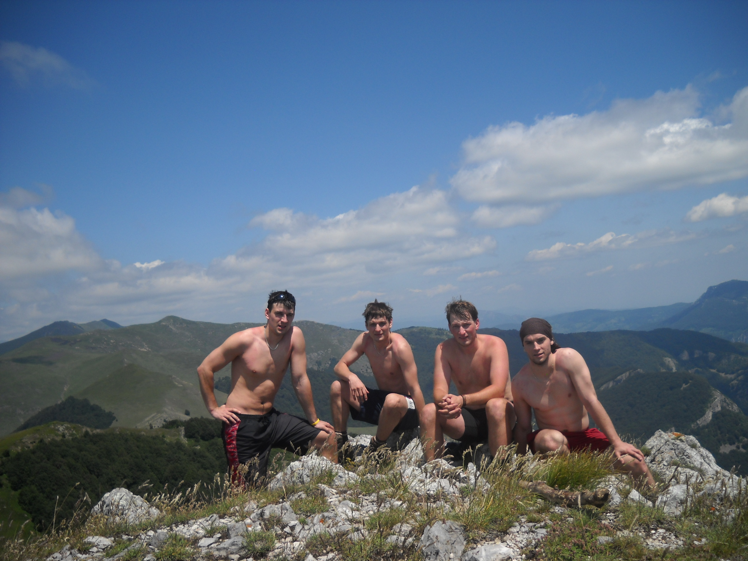 První dobyvatelé Arjany 1514 m.n.m.