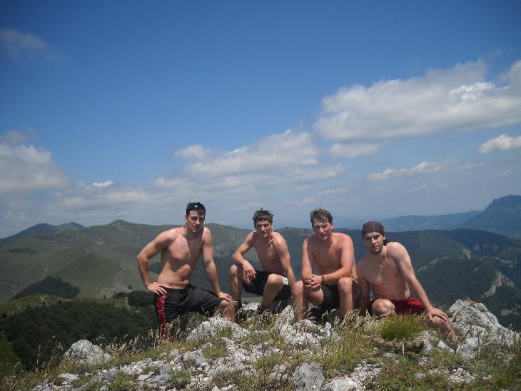 První dobyvatelé Arjany 1514 m.n.m.