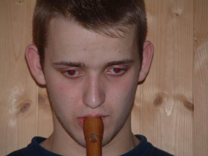Honza nám radši hrál na flétnu....