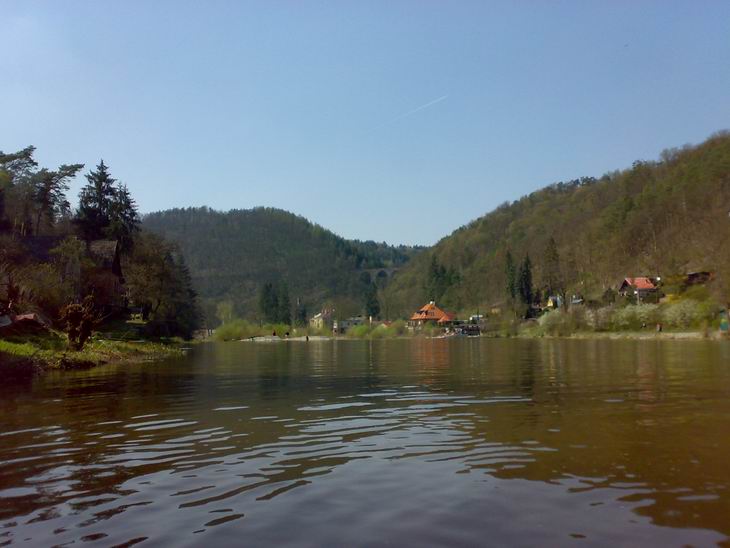 U jezu Žampach