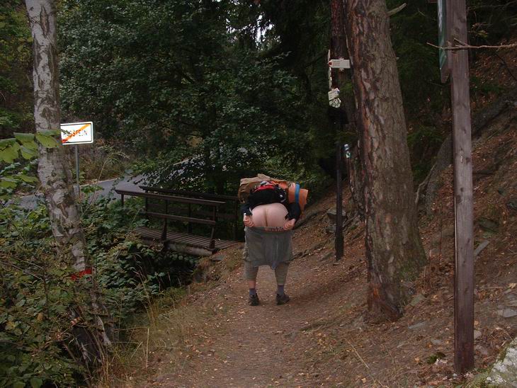 Zde si všiměte nádherné přírody....