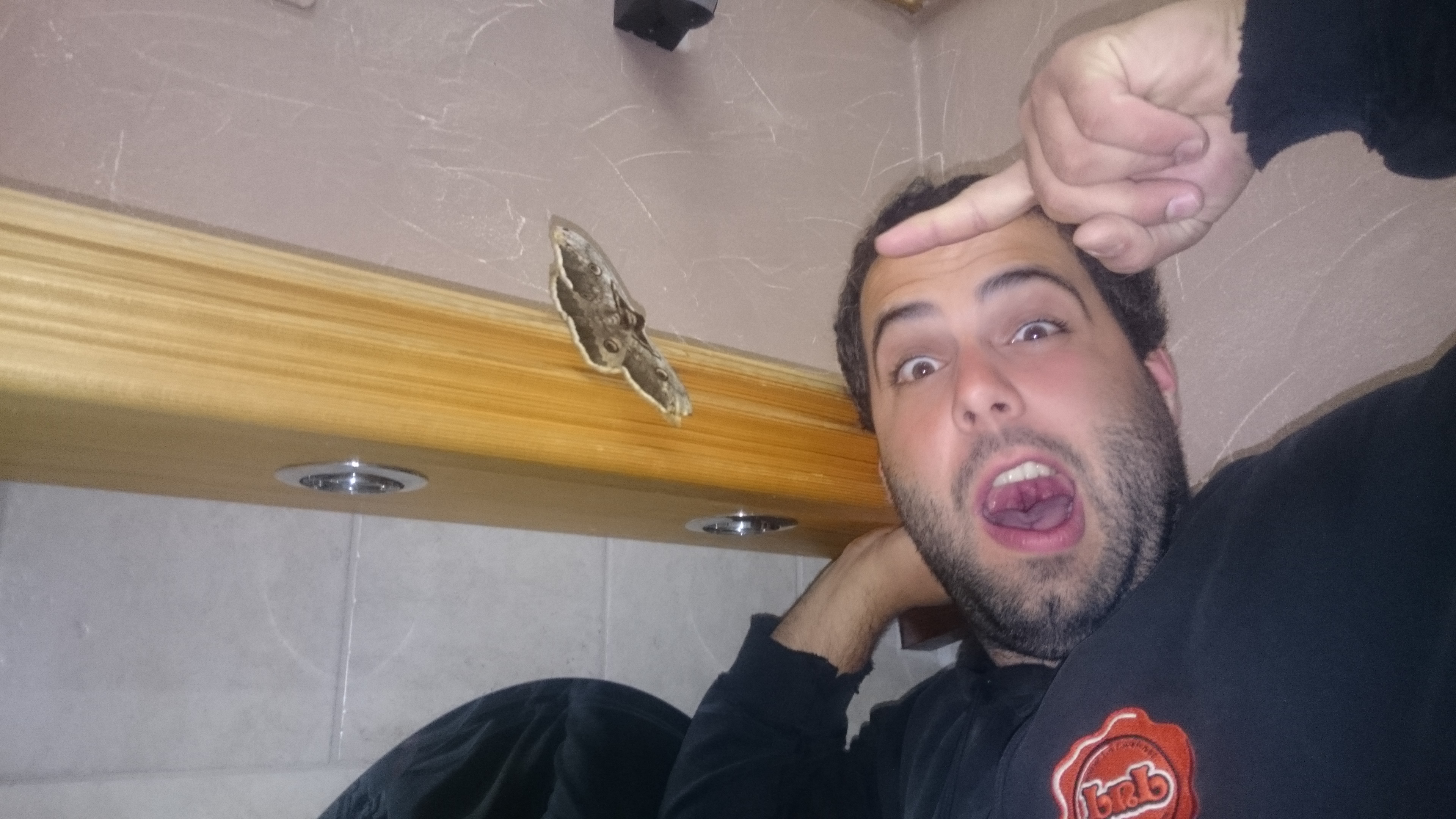 Radek nám pořád nevěřil, že je tak velká a když to zjistil... no vidíte samy:-D.