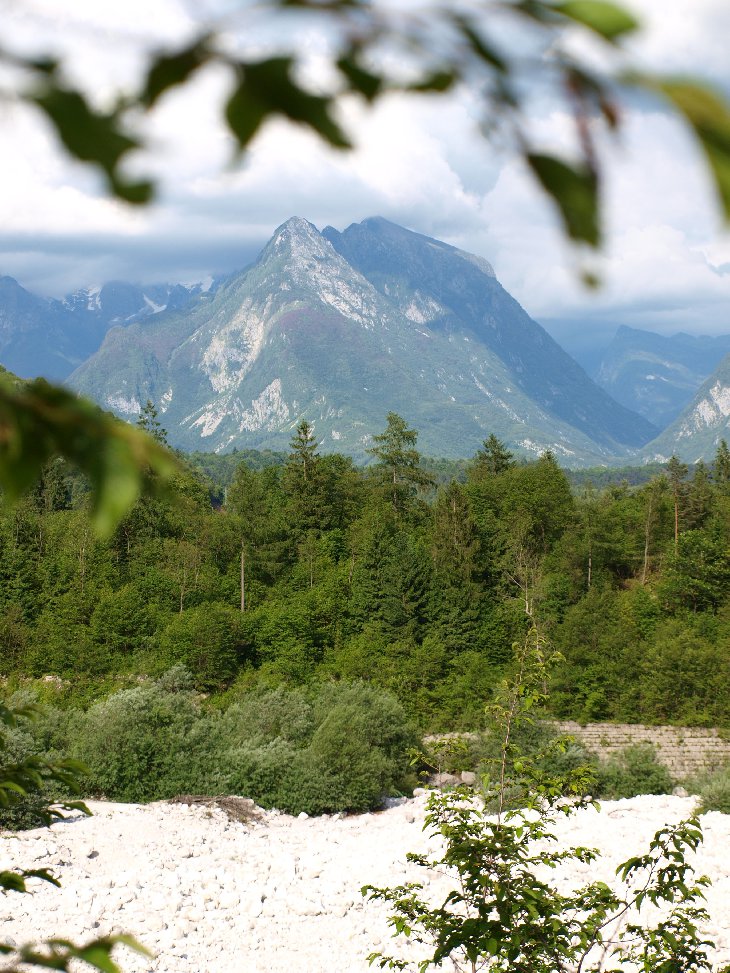 Pohled na Svinjak (1 653 m.n.m.).