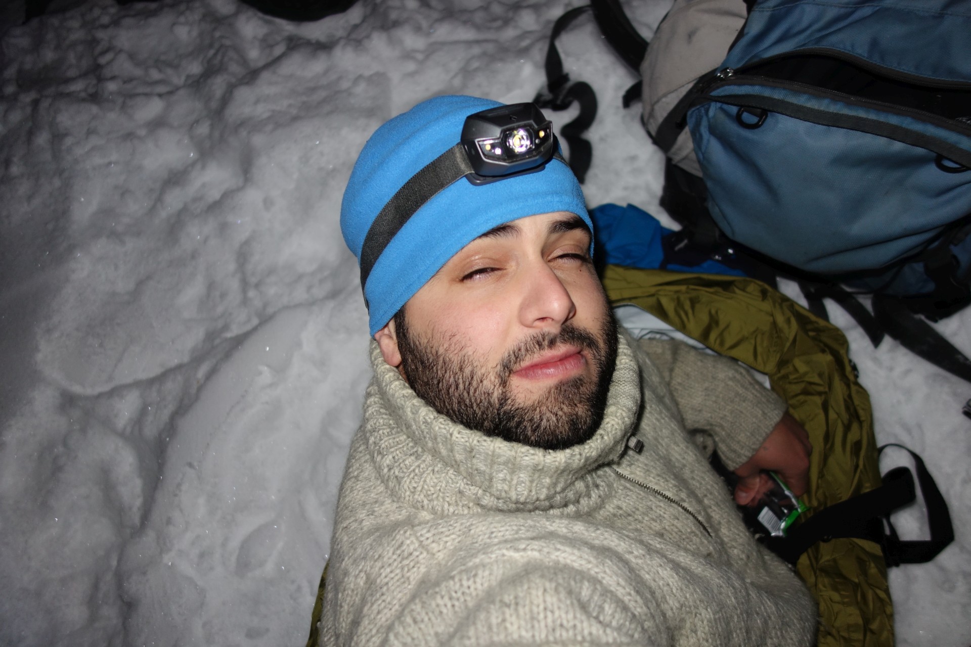 Radkovo pravidelné selfie před spaním:-)