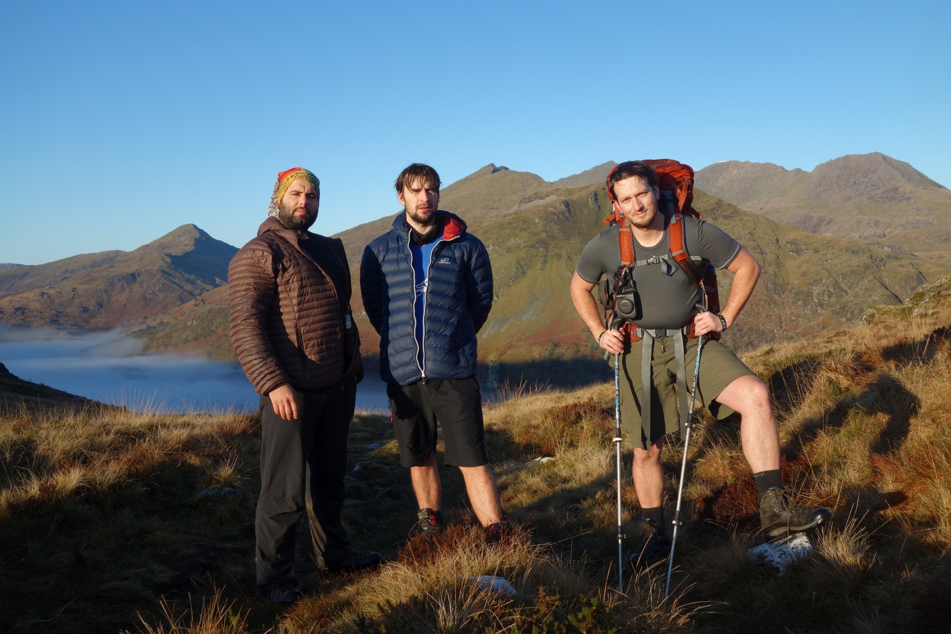 Výhled na pohoří Snowdonia..
