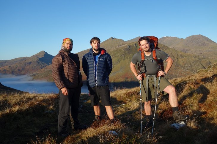 Výhled na pohoří Snowdonia..