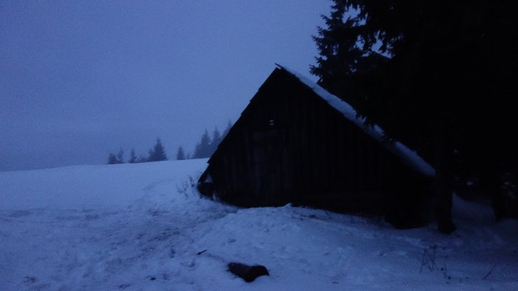 Pokračujeme tedy dále K Boudě nad Královou studňou...To je ona:)