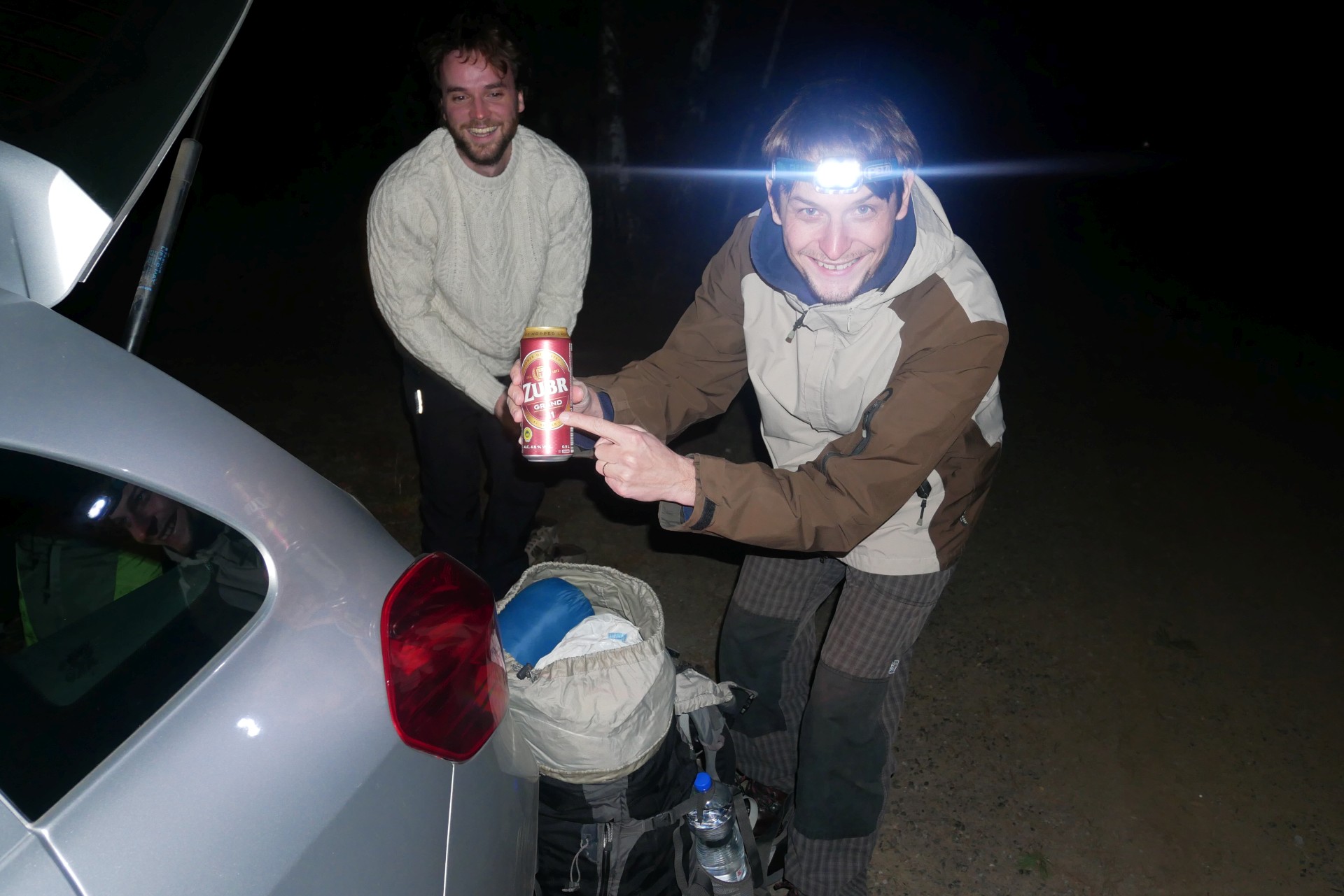 Míra a jeho pivo Zubr