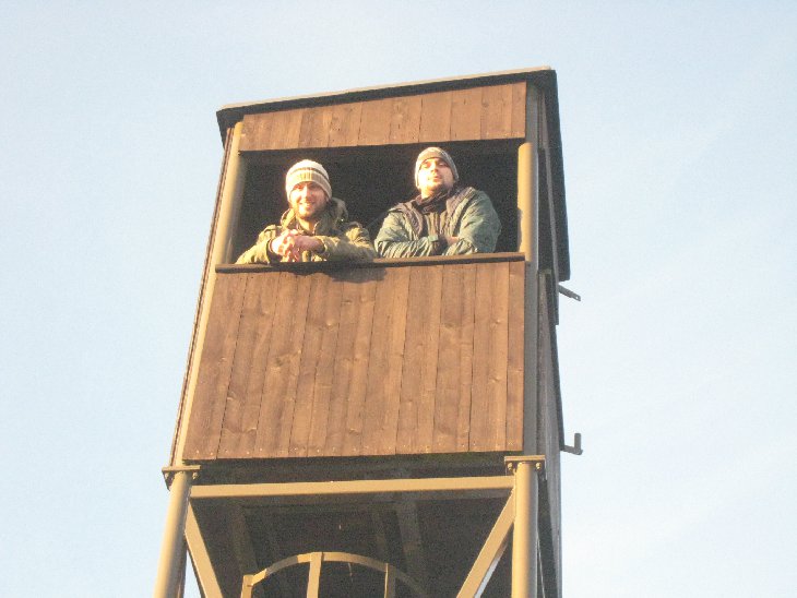Aá s komárem na rozhledně