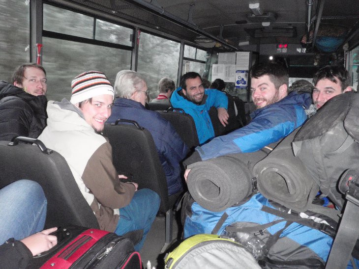 A pak už jsme jen nastoupili na autobus a nechali se dovézt domů:-)