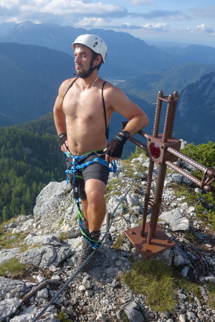 Za chvíli jsme na vrcholu Kleiner Rauenkogel 1 747 m.n.m.