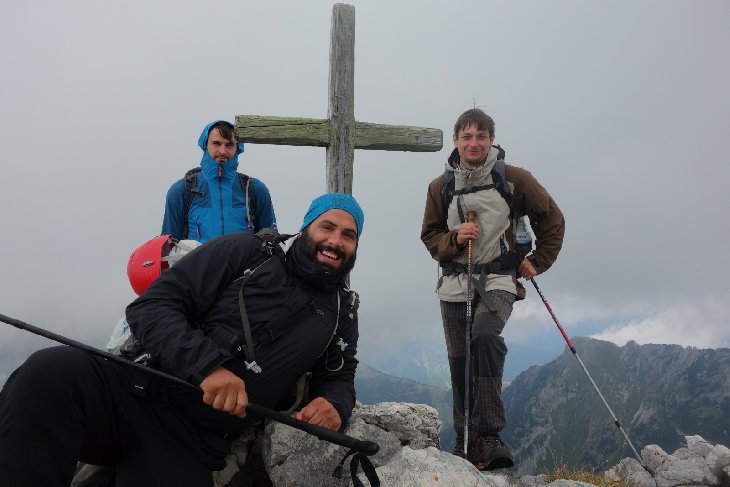 A nejvyšší vrchol treku Grosser Wildenkogel 2 093 m.n.m.
