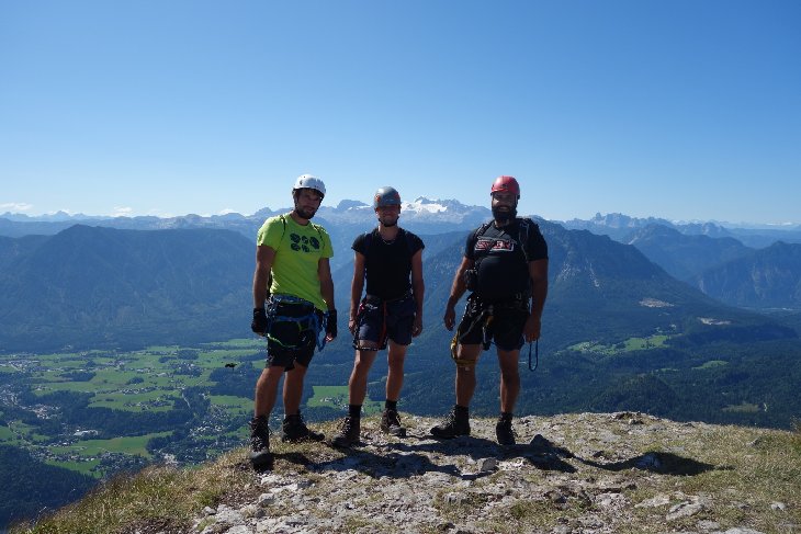 Společná na vrcholu Loser 1 837 m.n.m.