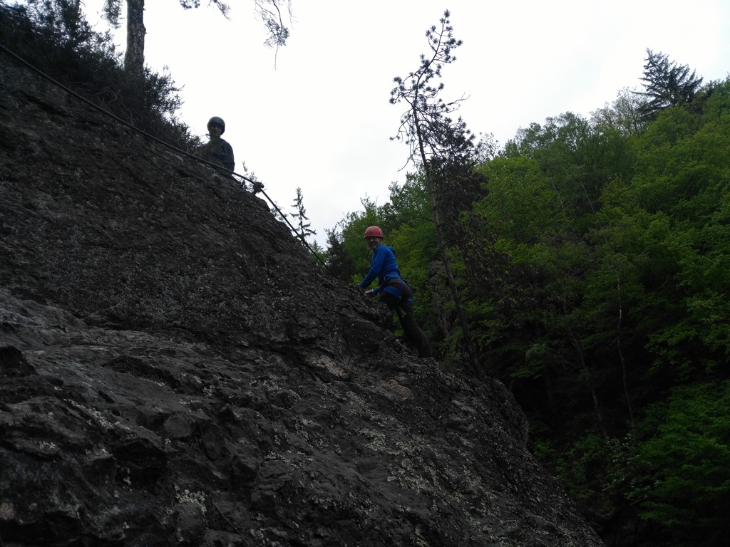 Každým krokem jsme stoupali výš a výš
