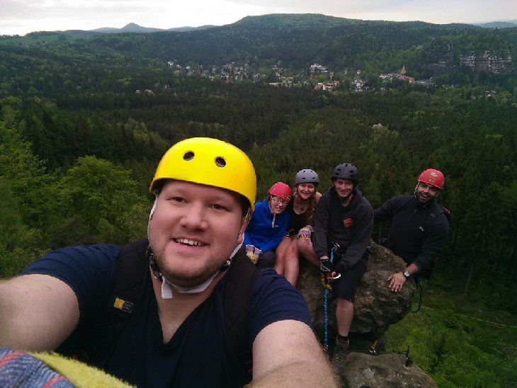 Selfie s davem..