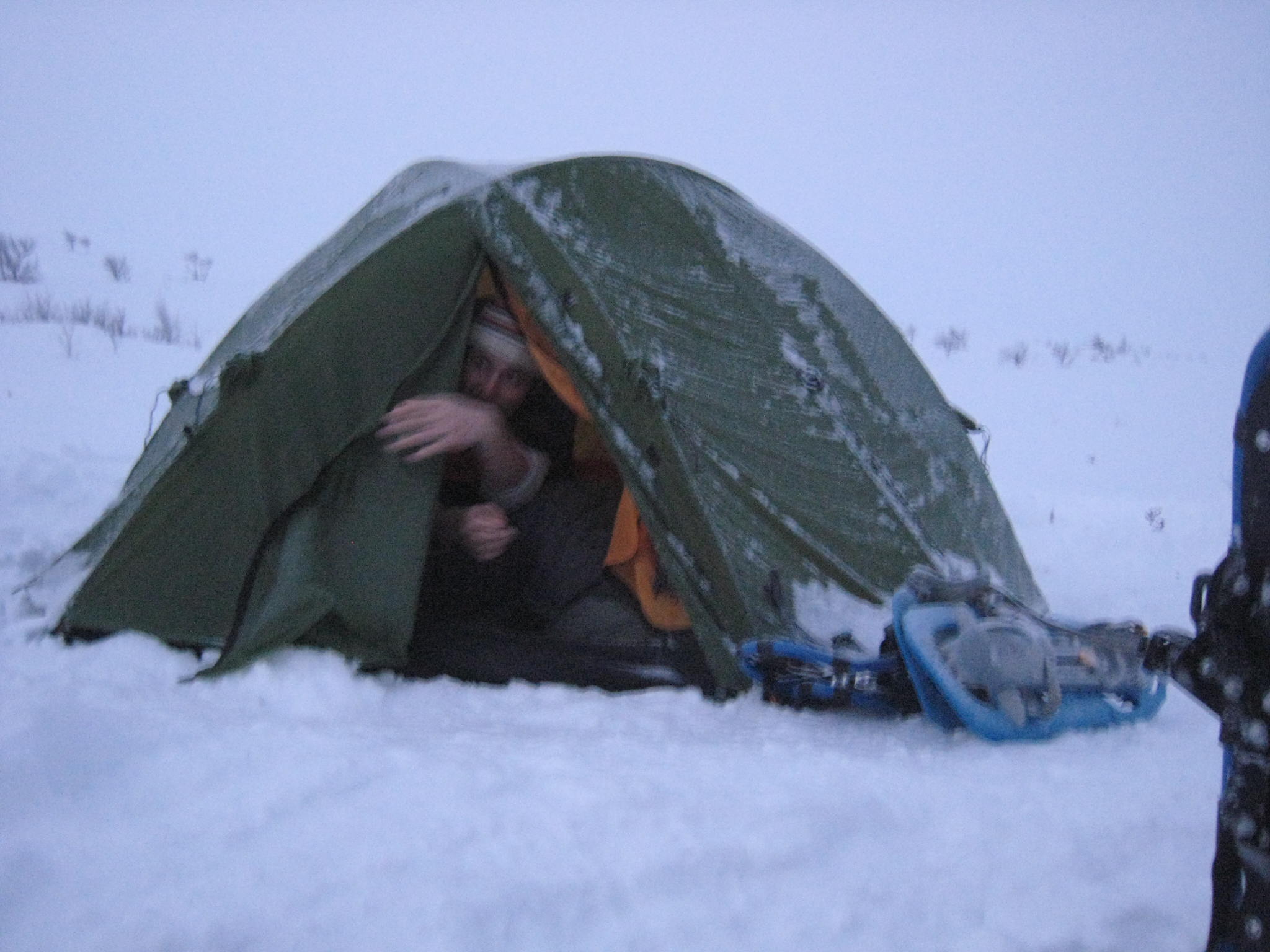 26.2. Ráno bylo opět nádherných -19°C.
