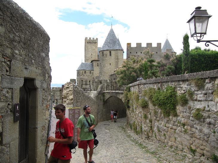 Druhý den jsme se pomalu vydali na cestu domů, ale ještě jsme se zastavili v Carcassonne.