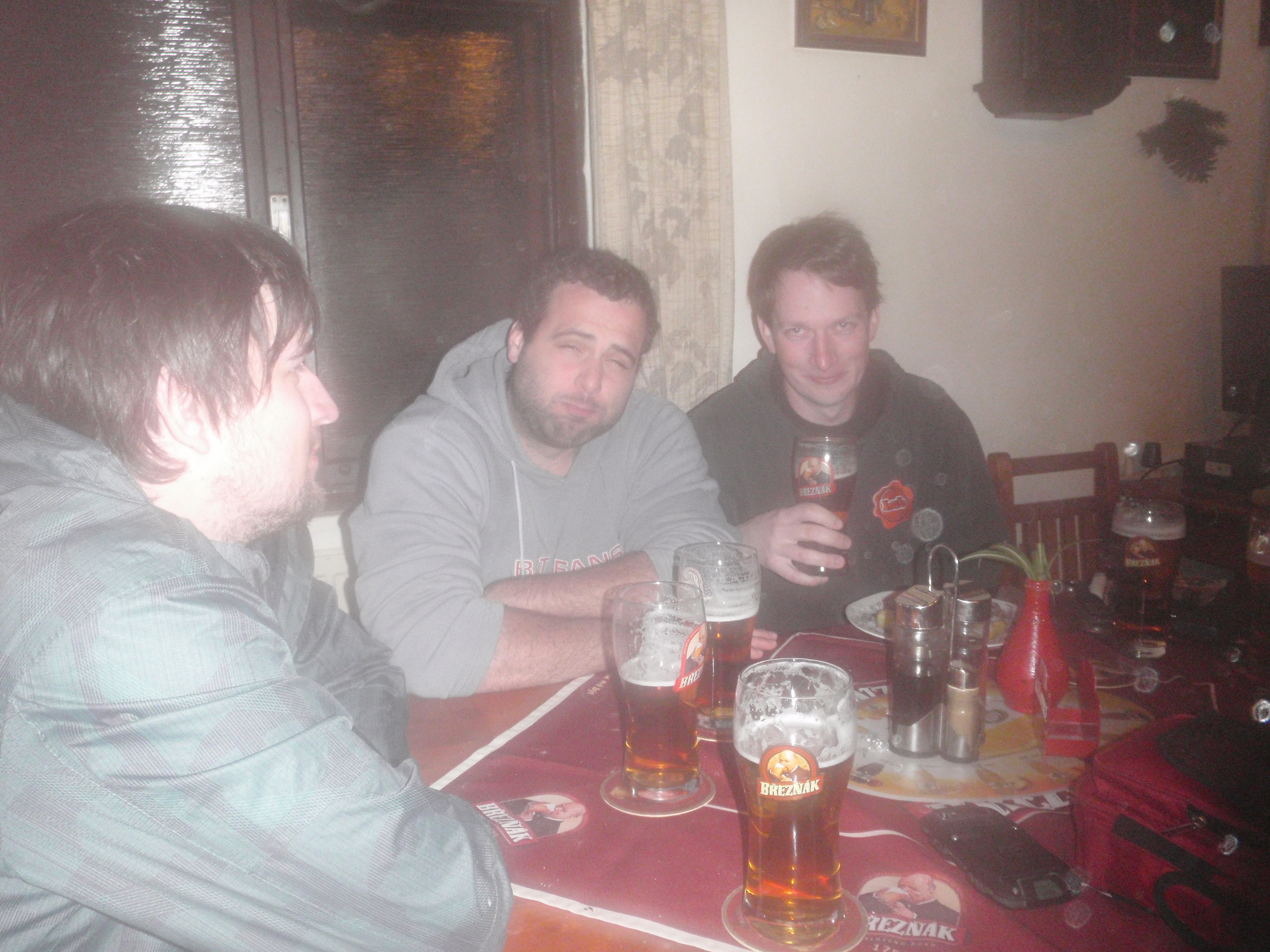 V měchenicích v hospodě:-)