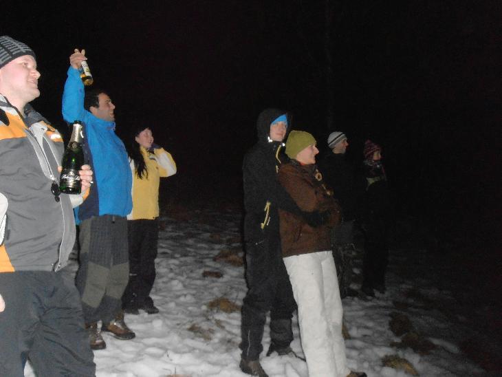Silvestr v Krkonoších